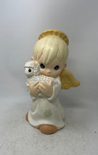Load image into Gallery viewer, Precious Moments Multicolor Angel Holding A Lamb Large Home Decorative Figurine
