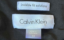 Load image into Gallery viewer, Calvin Klein Womens Black Sleeveless Crew Neck Pullover Tank Top Size 1X
