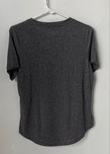 Load image into Gallery viewer, Under Armour Womens Gray Short Sleeve Crew Neck Pullover T-Shirt Size SM
