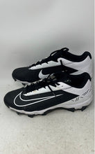 Load image into Gallery viewer, Nike Mens Vapor Edge Shark 2 Black White Lace-Up Football Cleats Size 11
