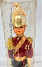 Load image into Gallery viewer, Set Of 2 Pcs British Royal Guards Souvenir Dolls In Red Uniform &amp; Helmet
