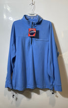 Load image into Gallery viewer, Seven Apparel Mens Blue Fleece Long Sleeve Quarter Zip Jacket Size XL With Tag
