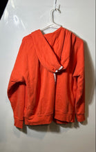 Load image into Gallery viewer, DKNY Womens Orange Long Sleeve Pockets Full-Zip Hoodie Size 2X
