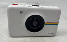 Load image into Gallery viewer, Polaroid Snap White Auto Focus Instant Digital Camera Not Tested
