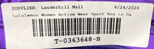 Load image into Gallery viewer, Lululemon Womens Dark Purple Sleeveless Activewear Pullover Sports Bra Size 8
