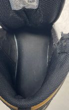 Load image into Gallery viewer, Nike Boys Air Jordan 1 DQ8424-071 Black Golden Sneakers Shoes Sz 13.5C No Laces

