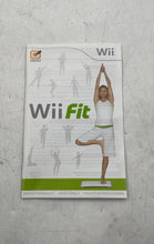 Load image into Gallery viewer, Set Of 2 Pcs Nintendo Wii Fit White Fitness Manual Video Game Disc
