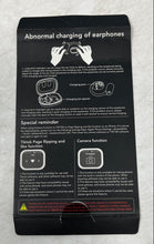 Load image into Gallery viewer, Miniso X30 Black Open-Ear Wireless Bluetooth Real Time Translation Earbuds
