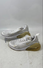 Load image into Gallery viewer, Nike Girls Air Max 270 White Lace-Up Low Top Running Shoes Size 5.5Y
