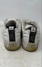 Load image into Gallery viewer, Nike Mens Air Jordan 12 Retro Low White Leather Lace-Up Sneaker Shoes Size 13
