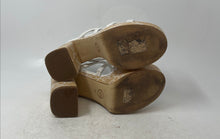 Load image into Gallery viewer, Michael Kors Womens Corrine White Beige Slip-On Block Platform Sandals Size 8M
