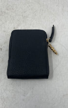 Load image into Gallery viewer, Tommy Hilfiger Unisex Black Leather Detachable Zipper Small Coin Pouch
