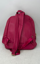 Load image into Gallery viewer, Michael Kors Womens Pink Inner Pockets Adjustable Strap Shoulder Backpack
