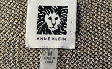 Load image into Gallery viewer, Anne Klein Womens Brown Plaid Long Sleeve Cardigan Sweater Size Medium
