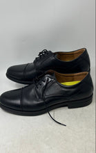 Load image into Gallery viewer, Florsheim Mens Midtown Black Leather Cap Toe Oxford Dress Shoes Size 10.5D
