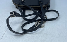 Load image into Gallery viewer, Guess Womens Huntley Cali Black Lizard Engraved Double Handle Zipper Satchel Bag
