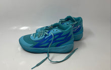 Load image into Gallery viewer, Puma Boys Lamelo Ball MB.02 377612-01 Blue Lace-Up Basketball Shoes Size 5
