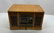 Load image into Gallery viewer, Thomas Pacconi Classics TPC-HD-12 Brown Stereo AM/FM Turntable Player Not Tested

