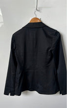Load image into Gallery viewer, Armani Exchange Womens Navy Blue Long Sleeve One-Button Blazer Size Medium
