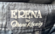 Load image into Gallery viewer, Erena By Irene Koenig Womens Black Pockets Straight &amp; Pencil Skirt Size 12

