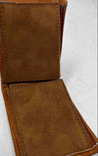 Load image into Gallery viewer, Calvin Klein Mens Brown Leather Foldable Lightweight Bifold Wallet
