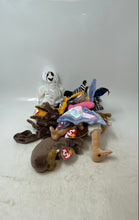 Load image into Gallery viewer, Lot Of 10 Pcs Mixed Variety Ty Beanie Baby Collection Stuffed Plush Toys w/ Tags

