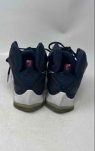 Load image into Gallery viewer, Nike Mens LeBron 13 807219-461 Blue Lace-Up Mid Top Sneakers Shoes Size 10.5
