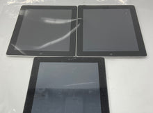 Load image into Gallery viewer, Lot Of 3 Pcs Assorted Apple iPad 2 Model A1395 Tablets Not Tested For Parts
