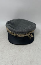 Load image into Gallery viewer, Steve Madden Womens Black Houndstooth Conductor Teddy Newsboy Hat One Size
