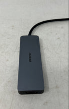 Load image into Gallery viewer, Benfei Model 000360 Gray Portable 5-In-1 HDMI 4K 30Hz USB-C Hub Untested
