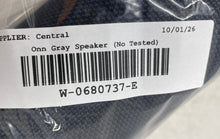 Load image into Gallery viewer, Onn Black Water-Resistant Wireless Bluetooth Portable Smart Speaker Not Tested
