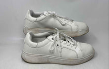 Load image into Gallery viewer, Aldo Mens Serino White Leather Low Top Lace-Up Sneaker Shoes Size 10.5M
