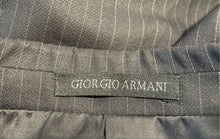 Load image into Gallery viewer, Authentic Giorgio Armani Mens Black Three-Button Blazer No Sz Pit To Pit 21 Inch
