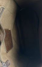 Load image into Gallery viewer, Brighton Womens Brown Leather Crocodile Print Charm Inner Pocket Crossbody Bag

