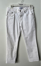 Load image into Gallery viewer, Lucky Brand Womens White Stretch Pockets Cropped Skinny Leg Jeans Size 4/27
