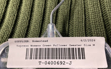 Load image into Gallery viewer, Express Womens Green Long Sleeve Mock Neck Ribbed Pullover Sweater Size Medium

