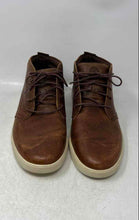 Load image into Gallery viewer, Timberland Mens Britton Hill Alpine Brown Leather Lace-Up Hiking Boots Size 9.5

