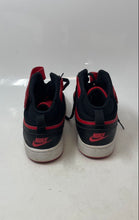 Load image into Gallery viewer, Nike Unisex Kids Court Borough Mid 2 Black Red Lace Up Sneakers Shoes Size 7Y
