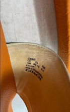 Load image into Gallery viewer, Coach Womens Udele Sport Orange White Strap Bear Design Slide Sandals Size 10B
