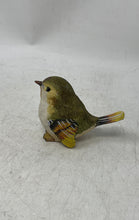 Load image into Gallery viewer, Multicolor Decorative Collectible Small Striped Wing Songbird Figurine
