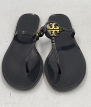 Load image into Gallery viewer, Authentic Tory Burch Womens Miller 65039 Brown Slip-On Thong Sandals Size 6M
