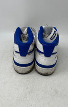 Load image into Gallery viewer, Adidas Kids Forum Mid FZ2085 White Blue Mid Top Lace-Up Sneaker Shoes Size 7
