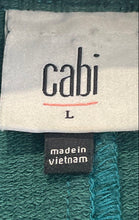 Load image into Gallery viewer, Cabi Womens Green Corduroy Double Breasted Long Sleeve Pockets Military Jacket L
