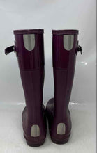 Load image into Gallery viewer, Hunter Kids Original Tonal Contrast Purple Pull-On Rain Boots Size 6G 5B
