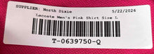 Load image into Gallery viewer, Lacoste Mens Pink Cotton Classic Fit Spread Collar Short Sleeve Polo Shirt Sz L
