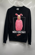Load image into Gallery viewer, A Christmas Story Mens Black Graphic Print Pullover Sweatshirt Size Small 34-36
