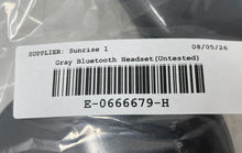 Load image into Gallery viewer, Gray Water-Resistant Bluetooth Wireless Over The Ear Headphones Untested

