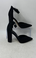 Load image into Gallery viewer, Express Womens Black Pointed Toe Adjustable Ankle Strap Heels Size 7

