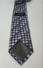Load image into Gallery viewer, Bergamo New York Mens Purple Printed Adjustable Formal Designer Tie
