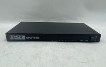 Load image into Gallery viewer, 1x8 HDMI Splitter 1080p High-Definition Multimedia Interface
